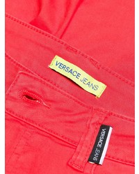Jean skinny rouge Versace Jeans