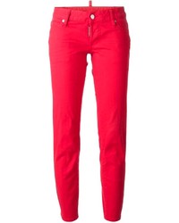 Jean skinny rouge Dsquared2