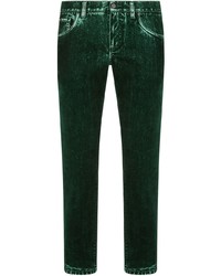 Jean skinny vert foncé Dolce & Gabbana