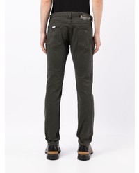 Jean skinny vert foncé Emporio Armani