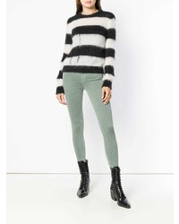 Jean skinny vert menthe 7 For All Mankind