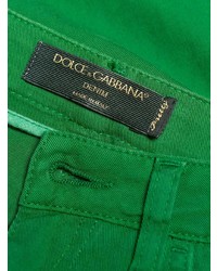 Jean skinny vert Dolce & Gabbana