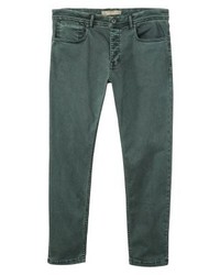 Jean vert foncé Mango