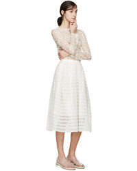 Jupe blanche Erdem