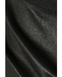 Jupe crayon en cuir noire Helmut Lang