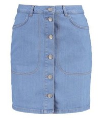 Jupe crayon en denim bleue Second Female