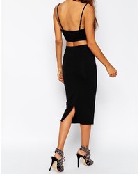 Jupe crayon noire Asos