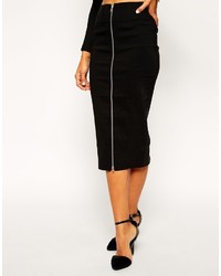 Jupe crayon noire Asos