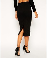 Jupe crayon noire Asos