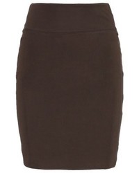 Jupe crayon olive Kaffe