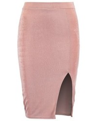 Jupe crayon rose Missguided