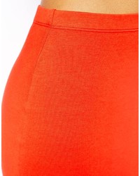 Jupe crayon rouge Asos