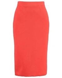 Jupe crayon rouge Stefanel