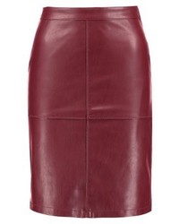 Jupe crayon rouge Vila