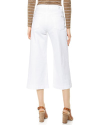 Jupe-culotte blanche 7 For All Mankind