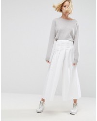 Jupe-culotte blanche Asos