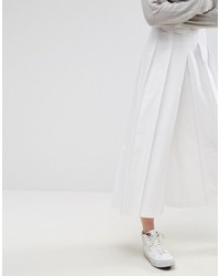 Jupe-culotte blanche Asos