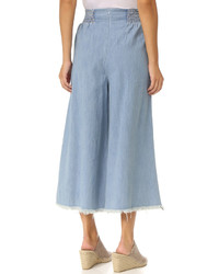 Jupe-culotte bleu clair Rachel Comey