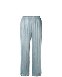 Jupe-culotte bleu clair Pleats Please By Issey Miyake