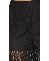 Jupe-culotte en dentelle noire Keepsake