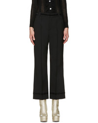 Jupe-culotte en laine noire Marc Jacobs