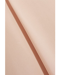 Jupe-culotte en soie plissée beige Tibi