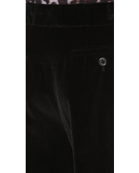 Jupe-culotte en velours noire Marc Jacobs