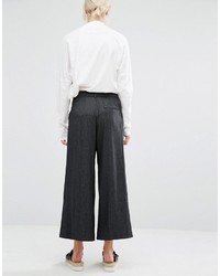 Jupe-culotte gris foncé Monki