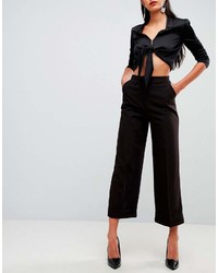 Jupe-culotte noire