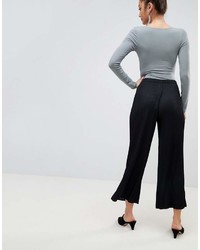 Jupe-culotte noire