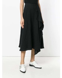 Jupe-culotte noire Yohji Yamamoto