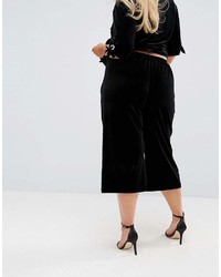 Jupe-culotte noire