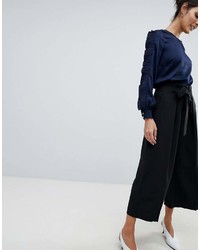 Jupe-culotte noire