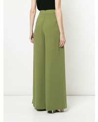 Jupe-culotte olive Bianca Spender