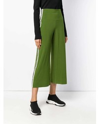 Jupe-culotte olive Norma Kamali