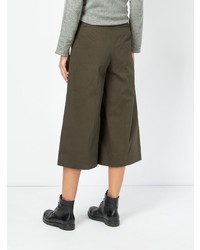 Jupe-culotte olive Rokh