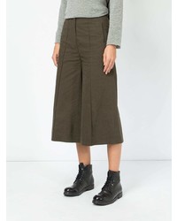 Jupe-culotte olive Rokh