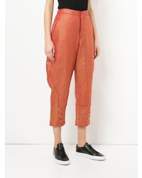 Jupe-culotte orange Comme Des Garçons Vintage