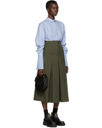 Jupe-culotte plissée olive EACH X OTHER