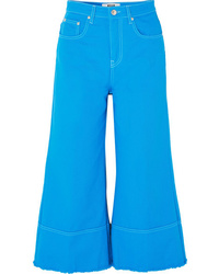 Jupe-culotte turquoise