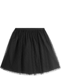 Jupe de tulle á pois noire