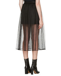 Jupe de tulle noire Givenchy