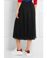 Jupe de tulle noire RED Valentino