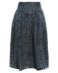 Jupe en denim bleu marine H.I.S