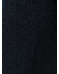 Jupe en laine en tricot bleu marine Pringle