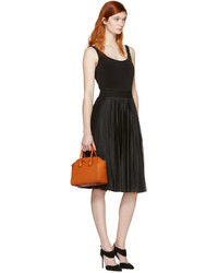 Jupe en tulle plissée noire Givenchy