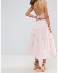 Jupe en tulle rose Asos