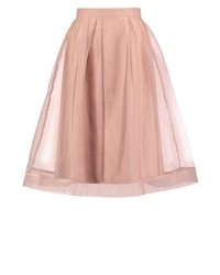 Jupe évasée rose Glamorous
