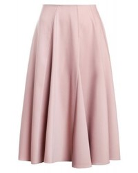Jupe évasée rose Jil Sander Navy
