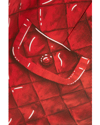Jupe imprimée rouge Moschino